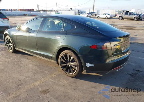2014 Tesla Model S P85 из США, поврежденный, VIN 5YJSA1H17EFP32496